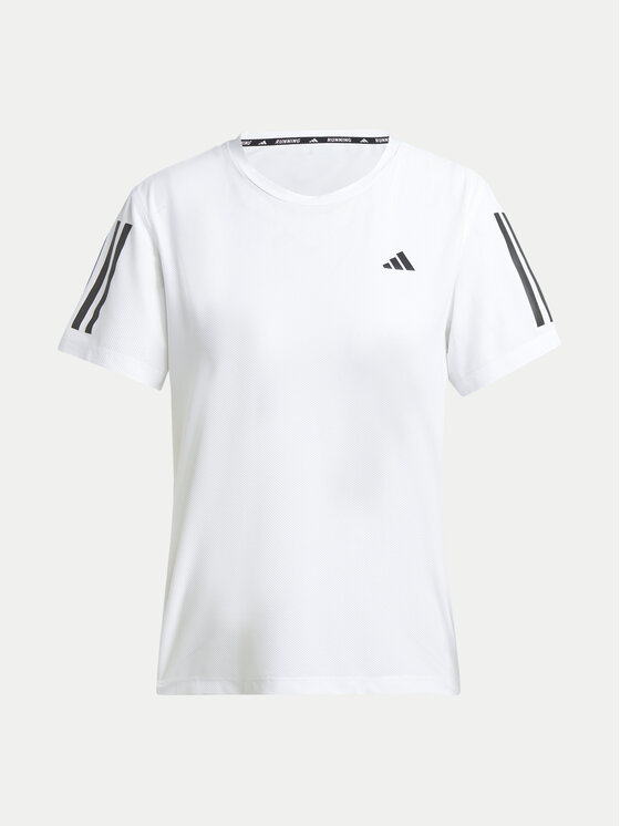 adidas adidas Koszulka techniczna Own The Run IK7442 Biały Regular Fit