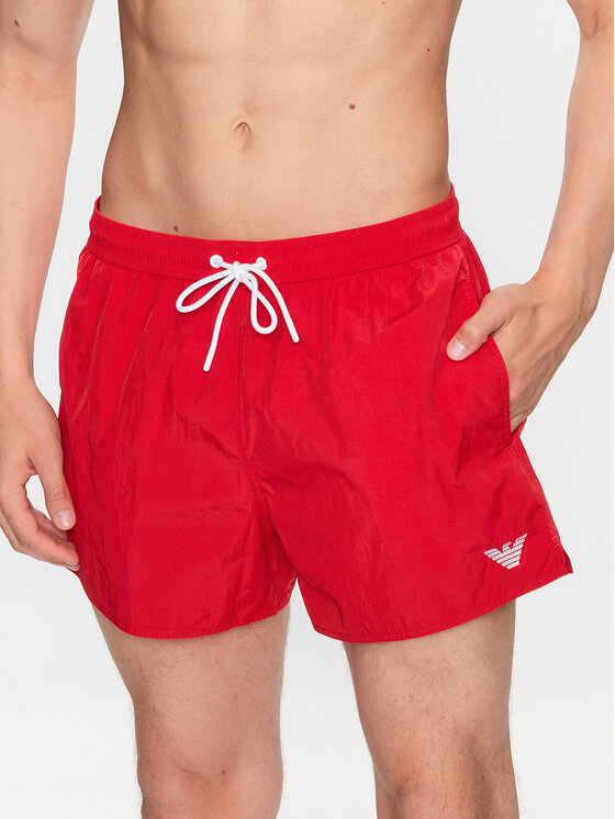 Emporio Armani Underwear Pantaloni scurți pentru înot 211756 3R422 00173 Roșu Regular Fit