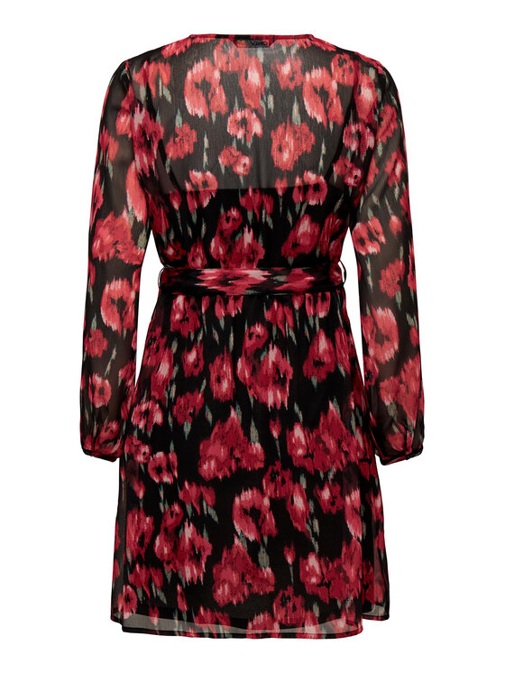 ONLY ONLY Повсякденна сукня 15305034 Червоний Regular Fit