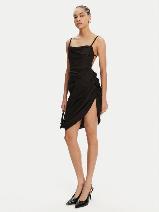 JACQUEMUS JACQUEMUS Rochie cocktail 22E243DR106-1020 Negru Regular Fit