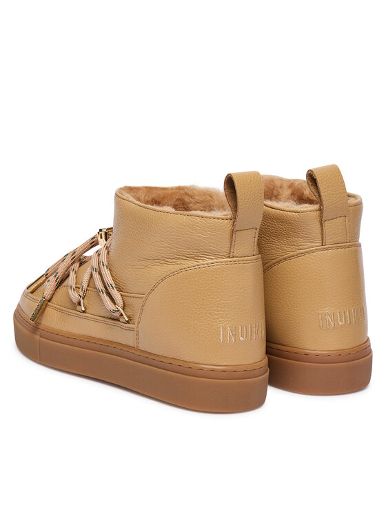 Inuikii Inuikii Cizme de zăpadă Full Leather Gloss 1001.001.0371 Bej