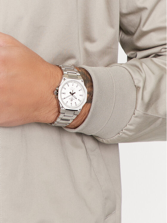 Casio Casio Ρολόι EFR-S108D-7AVUEF Ασημί