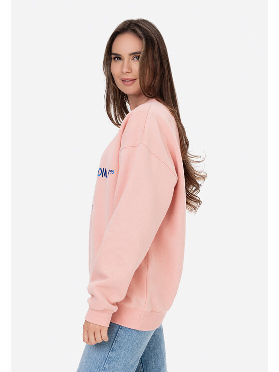 LAURELLA LAURELLA Bluza 1TU012 Różowy Regular Fit