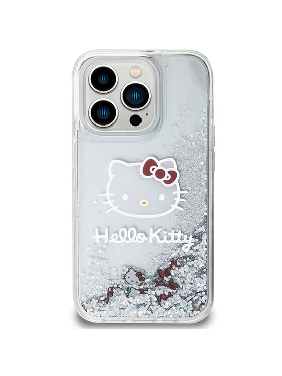 Hello Kitty Hello Kitty Etui na telefon iPhone 13 Pro Max Srebrny