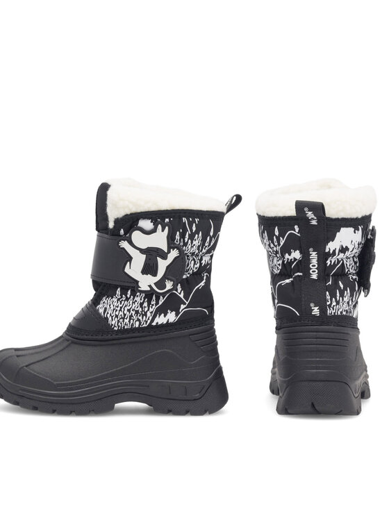 Moomin Moomin Čizme za snijeg CM-AW23-216MMN Crna