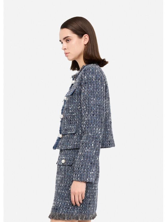 Liu Jo Liu Jo Giacca da donna CF5377T081AM9850 Celeste Regular Fit