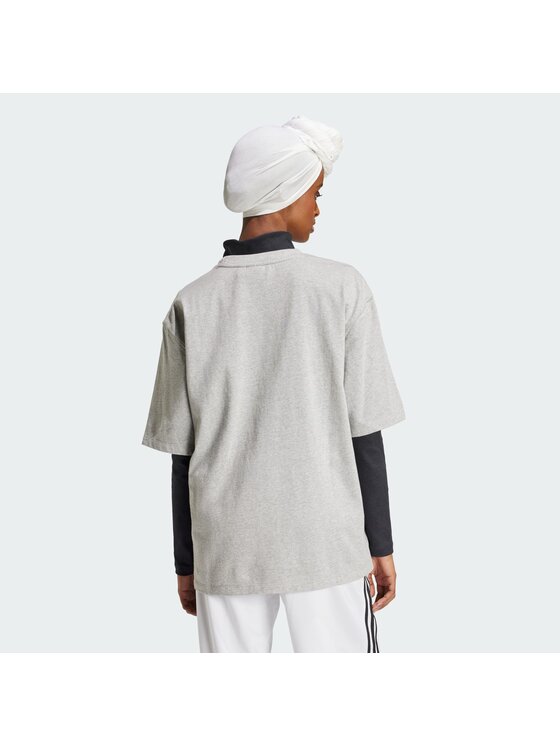 adidas adidas T-Shirt 133813 Szary Oversize