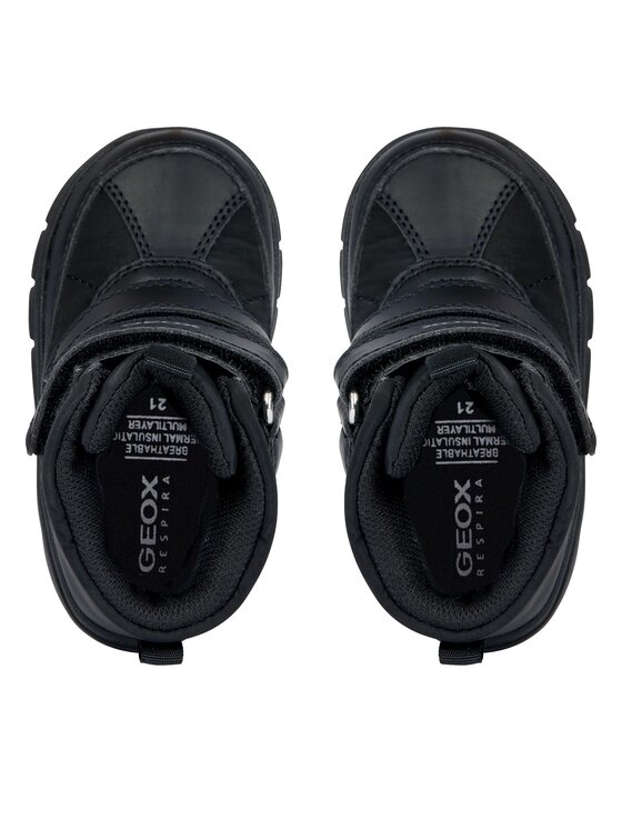 Geox Geox Μπότες Χιονιού B Willaboom Boy B Ab B365BG 0FU54 C9999 M Μαύρο