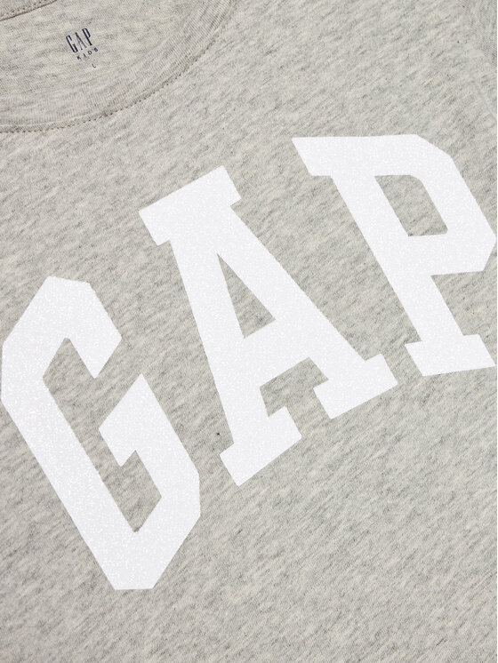 Gap Gap T-shirt 460525-08 Siva Regular Fit