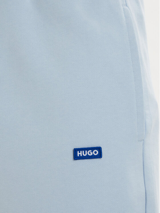 HUGO HUGO Pantaloncini sportivi Nasensio 50522364 Azzurro chiaro Regular Fit