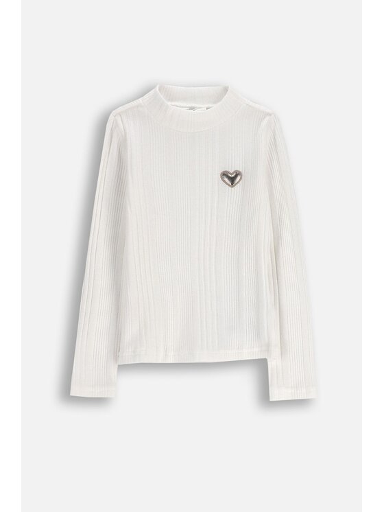 Coccodrillo Coccodrillo Sweter ZC5172501WGK-003 Écru Regular Fit
