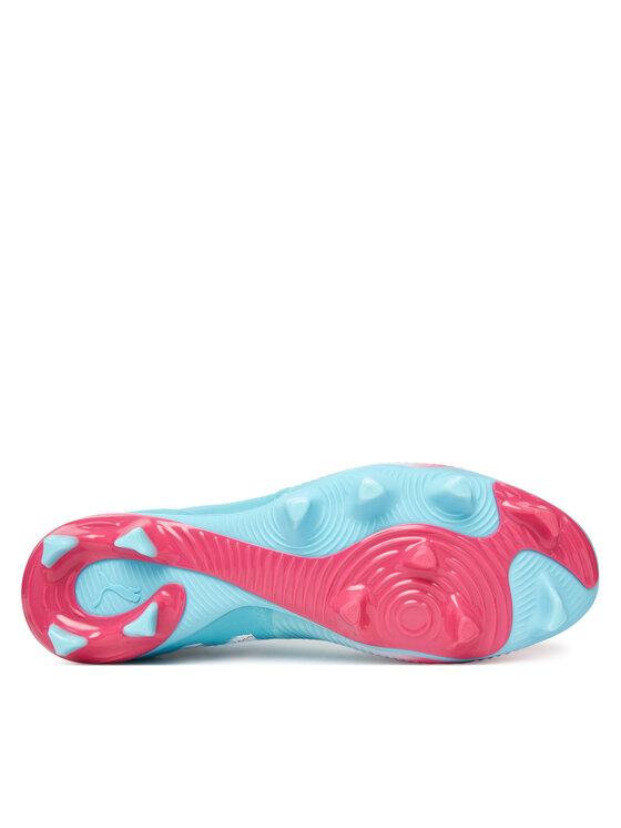 Puma Puma Buty do piłki nożnej Future 8 Match Re-Charge Fg/Ag 108759 01 Błękitny