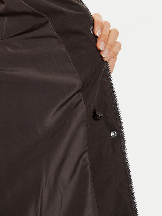 Wrangler Wrangler Zimné bundy 112358031 Hnedá Oversize