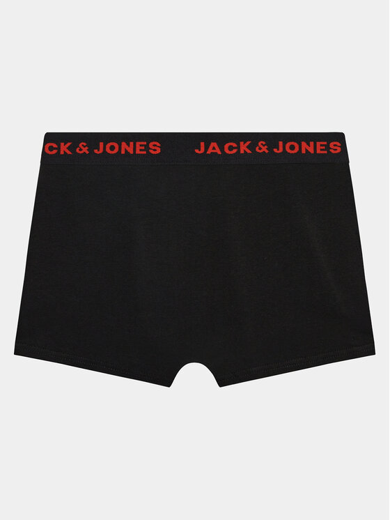Jack & Jones Junior Jack & Jones Junior Komplet bokserek Basic 12223126 Czarny