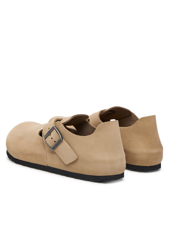 Birkenstock Birkenstock Pusbačiai London 1031122 Šviesiai smėlinė
