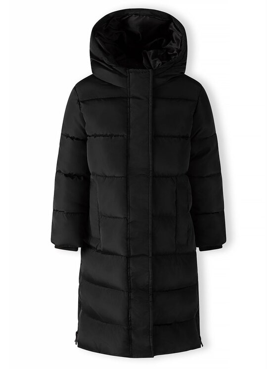 minoti minoti Kurtka zimowa 32COAT185 Czarny Longline Fit