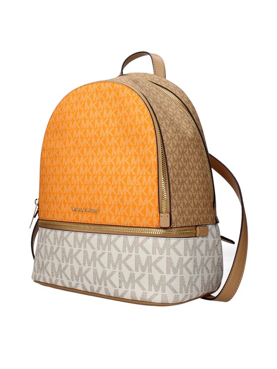 Michael Kors Michael Kors Plecak Beige Fabric Backpack Beżowy