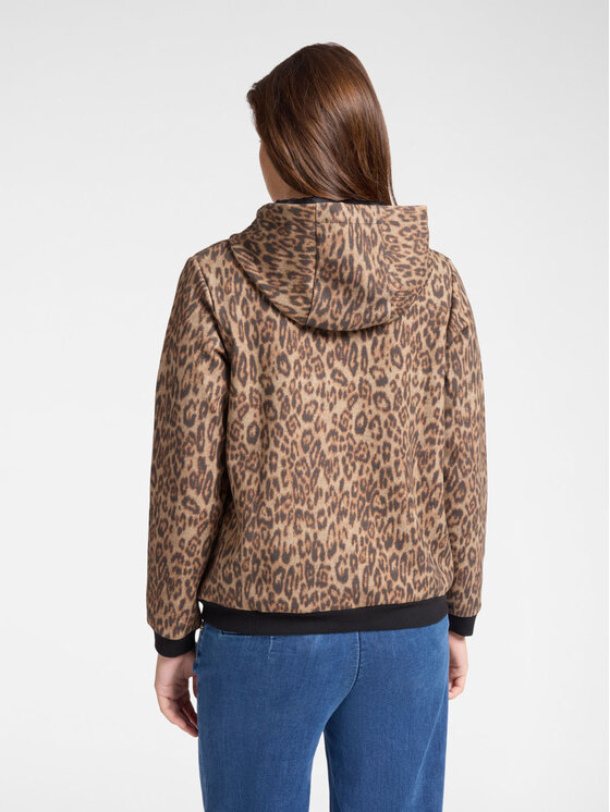 Elena Mirò Elena Mirò Felpa G850Z000402N001 Crema A-Line Fit