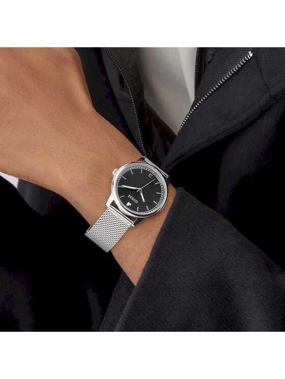 Guess Guess Hodinky GW0974G Stříbrná