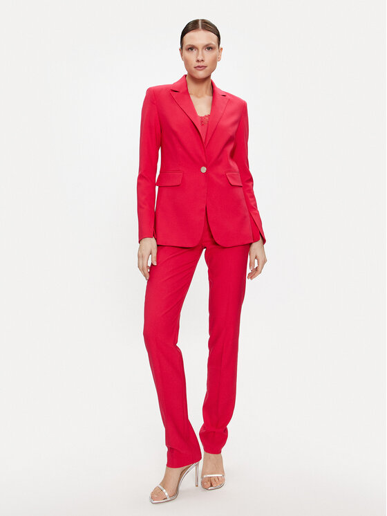 Morgan Morgan Giacca da abito 241-VEBY.F Rosso Regular Fit