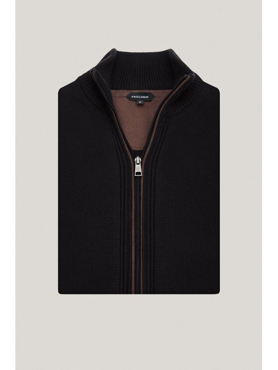 Próchnik Próchnik Sweter PM15 SW073225000023 Czarny Regular Fit