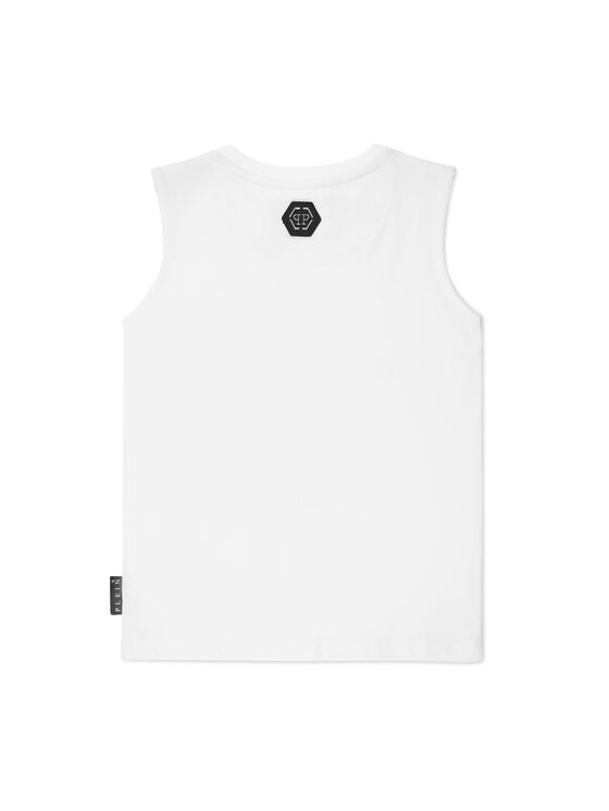 PHILIPP PLEIN PHILIPP PLEIN T-Shirt 27823 Biały Regular Fit