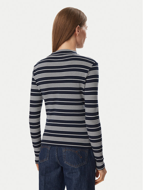 Tommy Hilfiger Tommy Hilfiger Majica Cody WW0WW47307 Tamnoplava Slim Fit