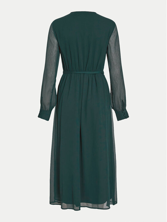Vila Vila Rochie cocktail Falia 14095704 Verde Regular Fit