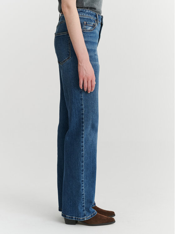 TATUUM TATUUM Jeansy YUKI Granatowy Straight Fit