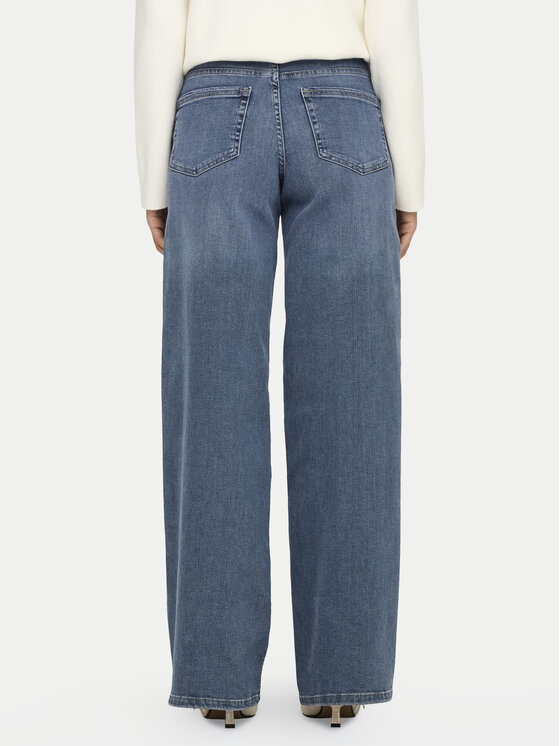 ONLY ONLY Jeansy Madison 15338787 Modrá Wide Leg
