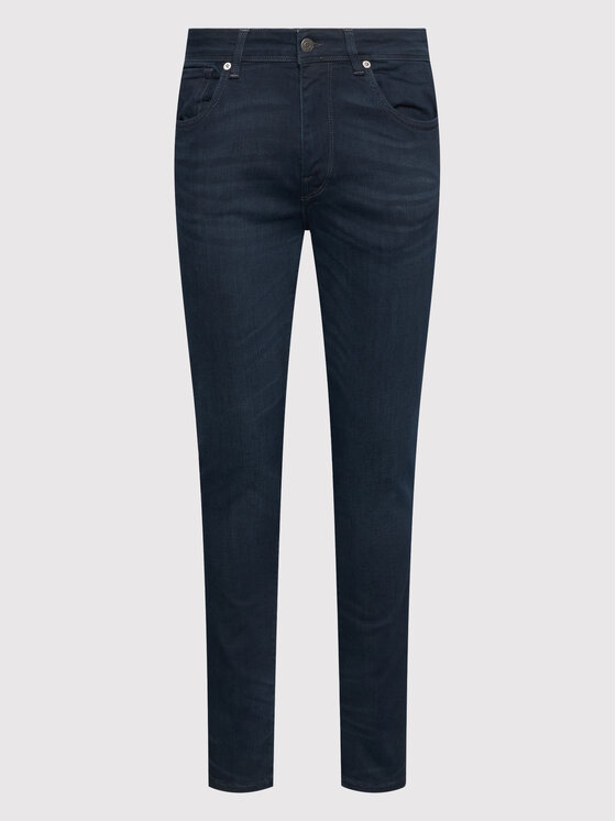 Selected Homme Selected Homme Дънки Leon 16069648 Тъмносин Slim Fit