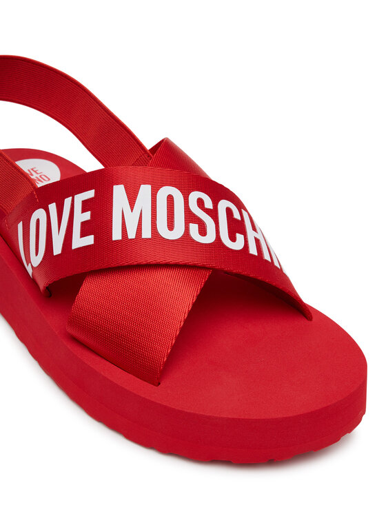 LOVE MOSCHINO LOVE MOSCHINO Sandály JA16214G0MIX5500 Červená