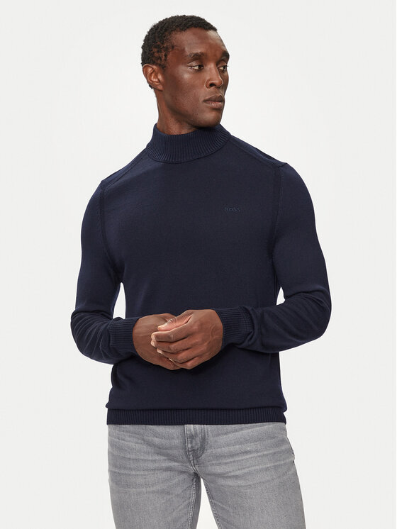 BOSS Boss Garbó Avac_M 50501761 Sötétkék Slim Fit