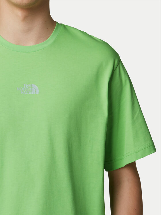 The North Face The North Face Tričko Unisex SS Never Stop NF0A8C3A Zelená Relaxed Fit
