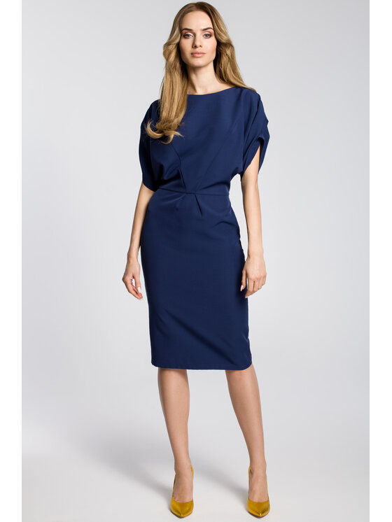 Made of Emotion Made of Emotion Abito da cocktail M364 Blu scuro Girl Fit