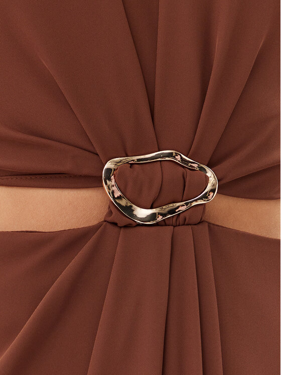 Haveone Haveone Estélyi ruha AFS-N029 Barna Regular Fit