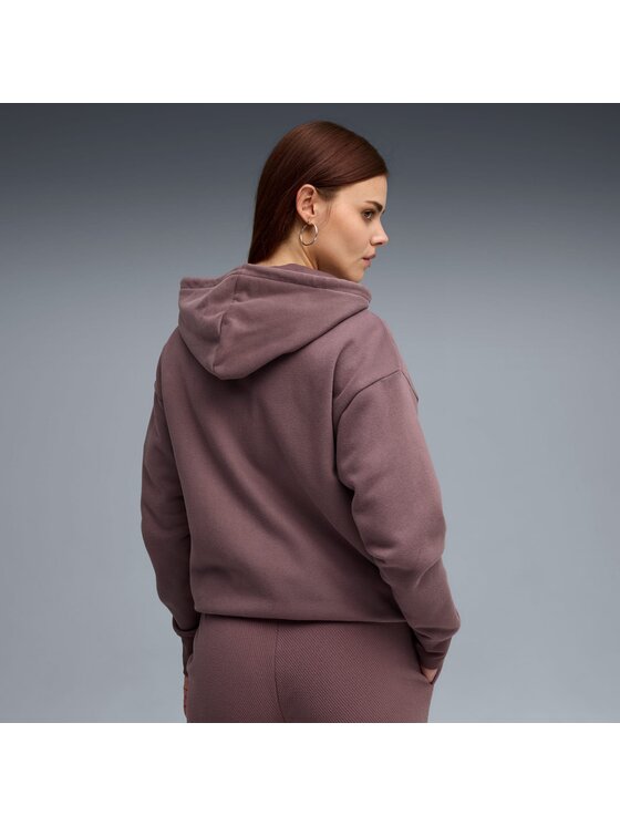 Puma Puma Bluza 633011 Fioletowy Regular Fit