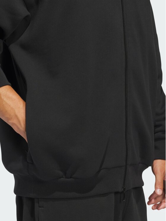 adidas adidas Bluza techniczna 159371 Czarny Loose Fit