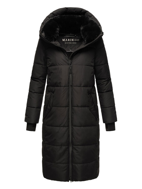Marikoo Marikoo Kurtka zimowa Zuraraa XVI Czarny Regular Fit