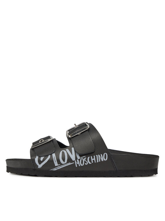 LOVE MOSCHINO Şlapi JA28193G1IIA0000 Negru | Modivo.ro