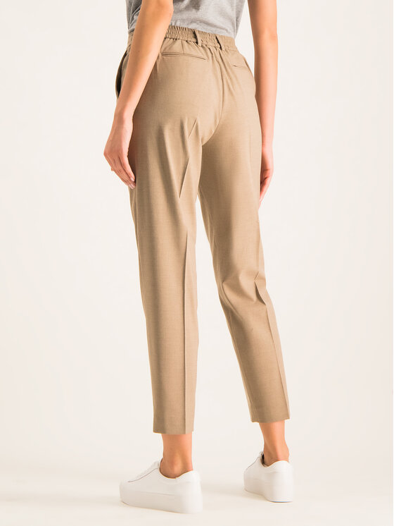 Calvin Klein Calvin Klein Chino nohavice K20K201396 Béžová Regular Fit
