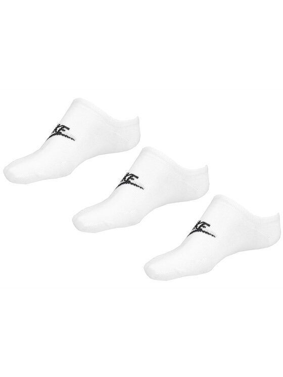 Nike Nike Skarpety krótkie Nike Sportswear Everyday Essential 3-Pack Socks Biały