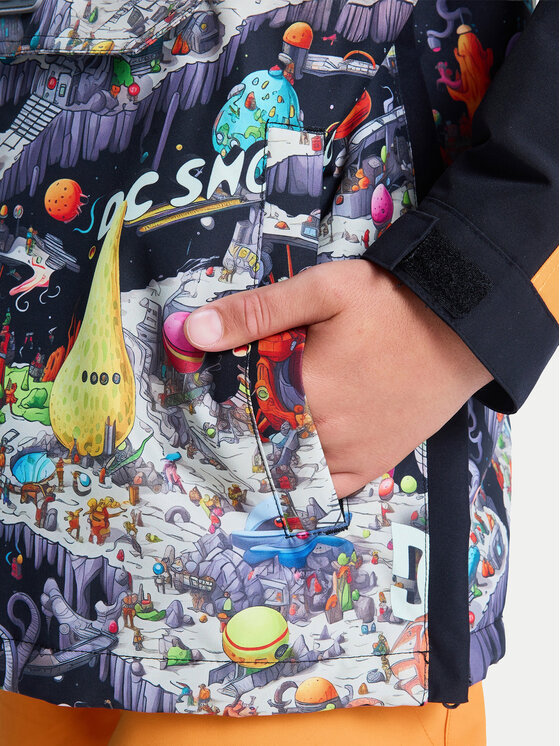 DC Shoes DC Shoes Μπουφάν για σκι ADBTJ03031 Μαύρο Regular Fit