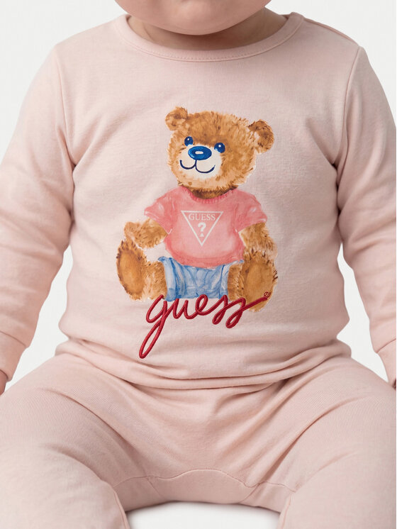 Guess Guess Pajac H6YG06 K4129 Różowy jasny