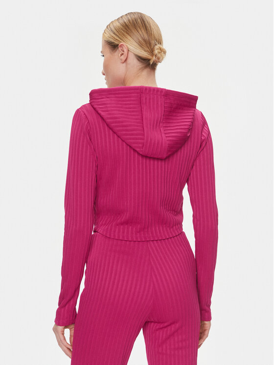 Guess Guess Bluza Anneka V4RQ03 KC2U2 Różowy Regular Fit