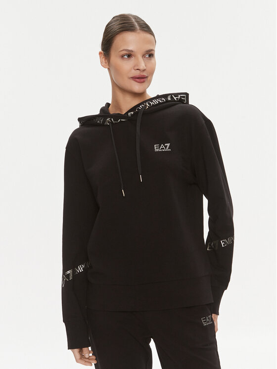 EA7 Emporio Armani EA7 Emporio Armani Melegítő 8NTV52 TJTXZ 0200 Fekete Regular Fit