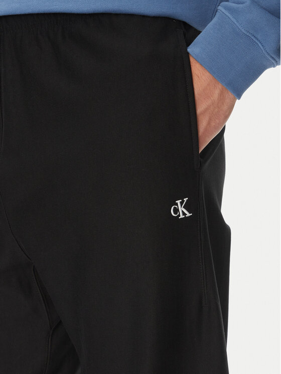 Calvin Klein Jeans Calvin Klein Jeans Teplákové kalhoty Premium LV04RC279G Černá Regular Fit