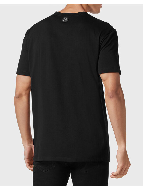 PHILIPP PLEIN PHILIPP PLEIN Tričko 855 Čierna Regular Fit