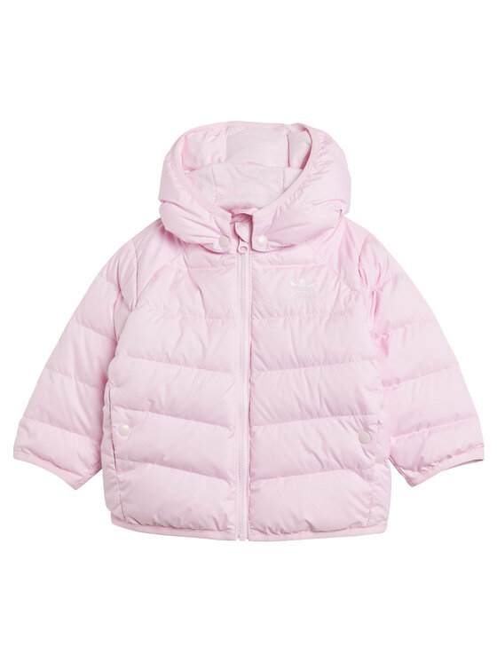adidas adidas Pehelykabát adicolor JY1133 Rózsaszín Regular Fit