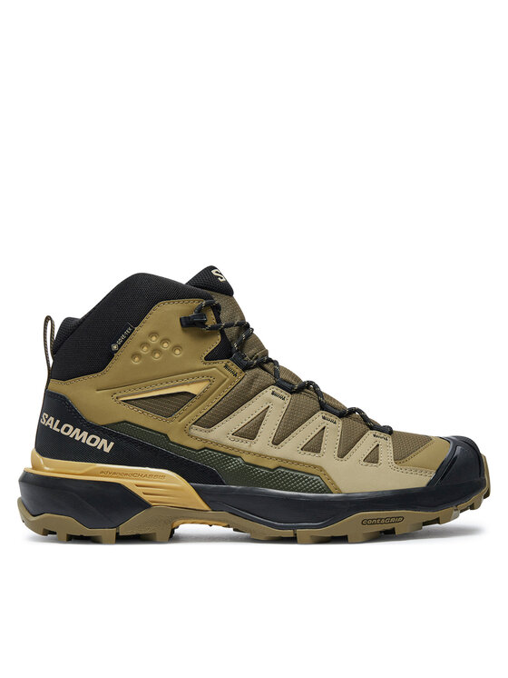 Salomon Trekkingschuhe X Ultra 360 Mid Gore Tex L47447700 Grun Modivo